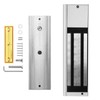 Mag Lock 1200LBS Holding Force Electromagnetic Commercial Lock 12V LED