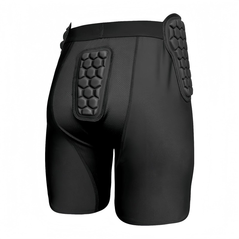 Topeter 5-Pad Football Girdle with Cup Pocket, Hardened EVA Thigh