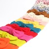 Yheahin Soft Bow Headband for Baby Girls Newborn Bow-knot Elastic