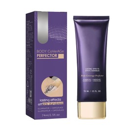 Mnozreo Tattoo Concealer für Körper,Wasserdichter Tattoo Concealer,Lang Anhaltender Body Concealer für Party,Creme zum Abdecken von Tattoos für Frauen und Männer,74ML,1PC