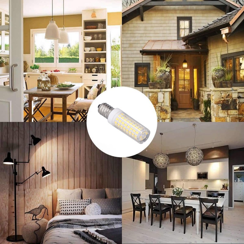 2 Pcs LED Corn Bulb E14 10W Dimmable Energy Saving