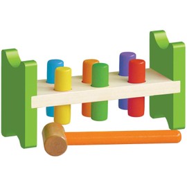 Classic Wooden Pound A Peg Toy