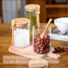 Glass Jars with Airtight Lid and Spoon, Glass Food Storage