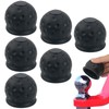 Pack of 6 Towing Hitch Covers, 50 mm Protective Cap