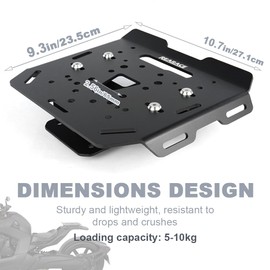 REARACE Rear Luggage Rack Fit for Can-Am Ryker 900 / Rally Edition/Ace/Sport ACE 2019-2024, Ryker 600 2019-2024 (Replace OEM # 219400965)