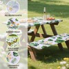 SUQ I OME Picnic Table Cover with Bench Covers Camping