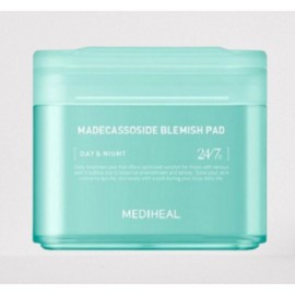 Mediheal Madecassoside Blemish Pads 100 Sheets (Random Sample Included), Pack of 100, 1 Pack / 메디힐 마데카소사이드 흔적 패드 100매 (랜덤샘플증정), 100개입, 1개