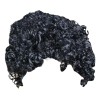 Peluca Afro Negra Fiesta Retro Batucada Chinos 70s 80s Color