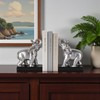 MXARLTR Elephant Book Ends Decorative, Bookends for Shelves, Book Ends