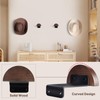 SEKSON Cowboy Hat Rack for Wall, 4 Pack Wooden Hat