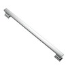 Alzassbg 5 Pack Polished Chrome Cabinet Pulls, 10 Inch(254mm) Hole