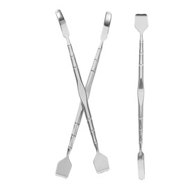 Beavorty 3pcs Blackhead Tool: Pimple Removal Tool - Stainless Steel Pore Scraper Dual End - Facial Skin Scrubber for Treatment - Nose