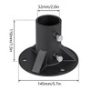 52mm Post Base, Heavy Duty Fence, Mailbox, Flagpole Bracket, Pool