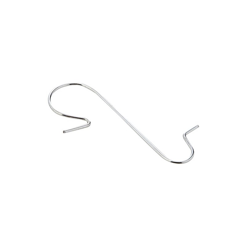 Sigro 50 Pieces 60357 Bag Hanger, Metal, Silver, One Size