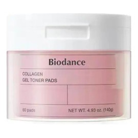 Almohadillas De Tónico De Gel De Colágeno 60 Pads Biodance Todo Tipo De Piel Día/noche