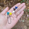 Dr.Fish 30 Pack Sinker Slides Duo Lock Snaps Catfish Surf