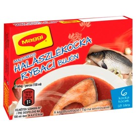 Hungarian Fish Stock Cubes (Halaszle Kocka) 6x10g
