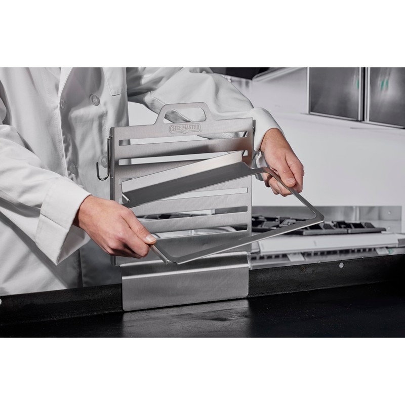 Chef Master Steam Pan Insert for Griddle Shelf Set –
