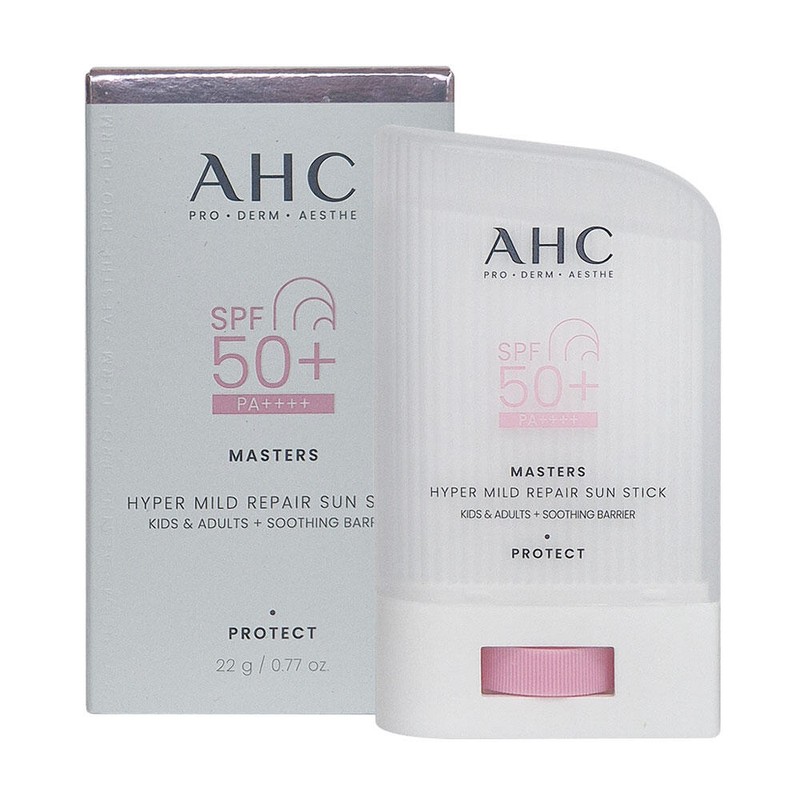 ahc마스터즈 하이퍼 마일드 리페어 선스틱22gX2개/연한 핑크톤/무기자차/ahc 썬스틱/28년5월까지 AHC Masters Hyper