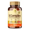 Complejo B Sistema Nervioso 120 Cps De 700mg B-complex, Naturelab Sin sabor                                                                           