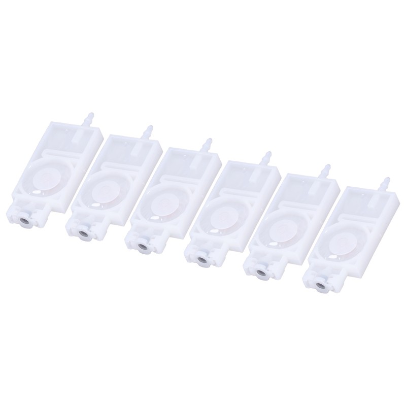6Pcs Ink Damper Solvent Inkjet Head Rectangular PP Damper Replacement
