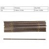 144pcs High Carbon Steel Jewelry Saw Cutting Blades High Toughness