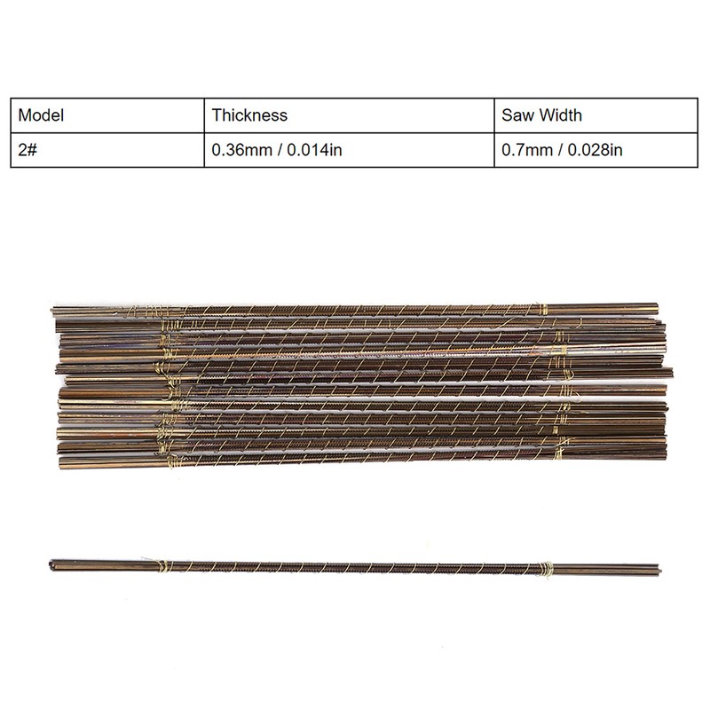 144pcs High Carbon Steel Jewelry Saw Cutting Blades High Toughness