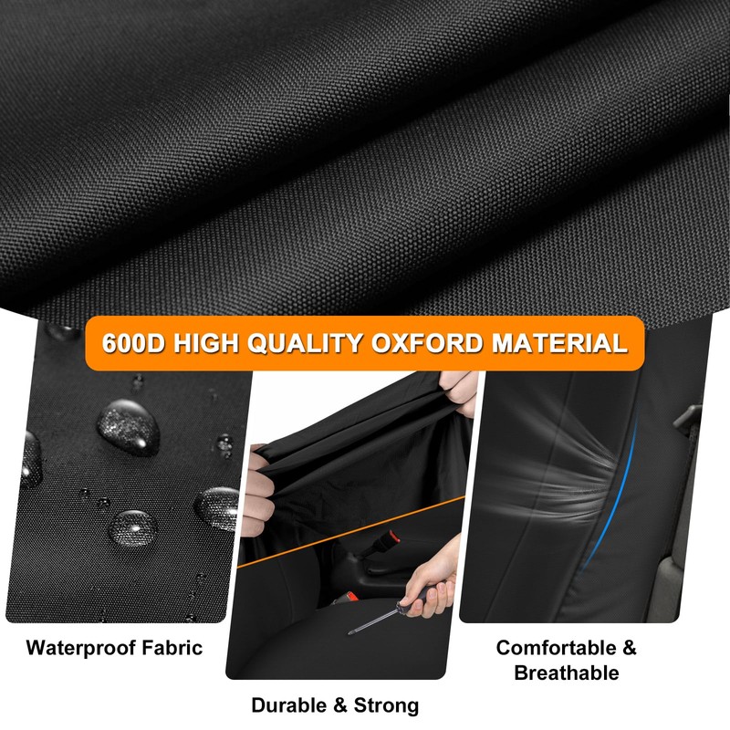 Kistrba Front Truck Seat Cover Compatible with 1998-2002 Dodge Ram
