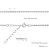 BEssential Necklace 925 Silver without Pendant 18K Gold Plated -