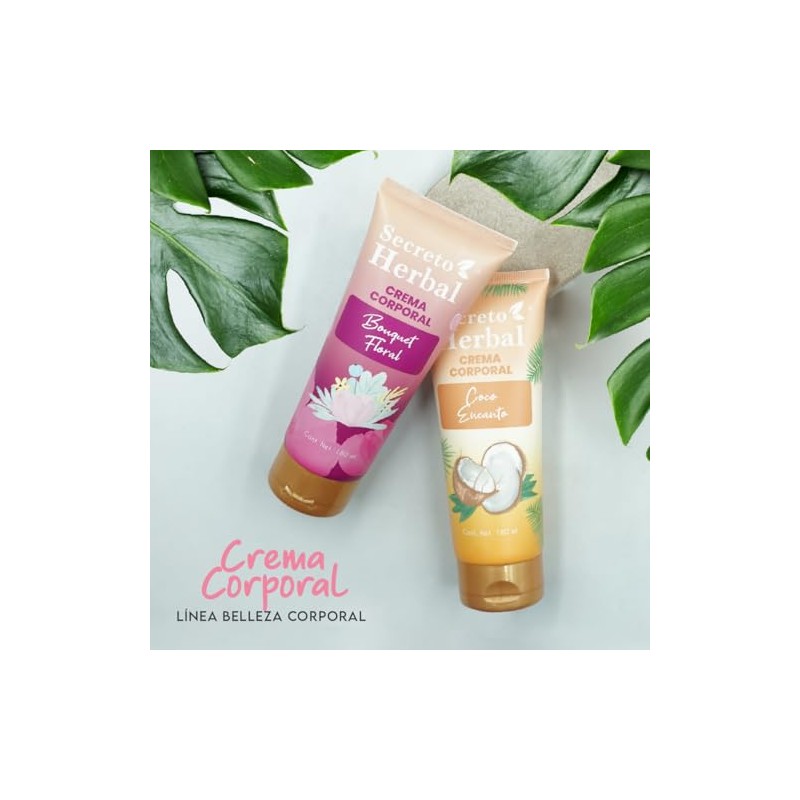 Secreto Herbal Crema Corporal Bouquete Floral 180 ml