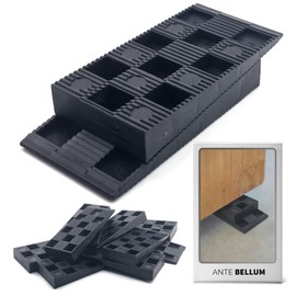 Plastic Spacers for Floors, Windows and Doors - Plastic Wedges for Effective Installation - Laminate Spacers, Shatterproof, Connectable, in Three Sizes 150 x 43 x 20 mm (Pack of 50)