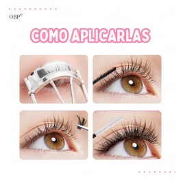 Obp Kit Completo Extensiones De Pestañas 30d 40d/9-16 Mm