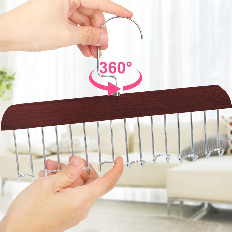 Xbaiyanr 4Pcs Anti Slip Multi Hook Coat Racks,Bra Hangers for