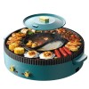 LP LIVING PLUS 2 in 1 Electric Grill & Hotpot,
