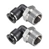 sourcing map Press for Pipe Fitting Outside Elbow 6 mm