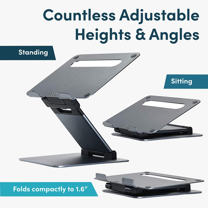 Lifelong Ergonomic Adjustable Laptop Stand for Desk - Height Up