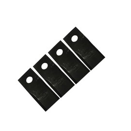 Replacement part fits 76N945 Set Of Four Disc Mower Blades Fits John Deere Models 265 275 CHStet15175