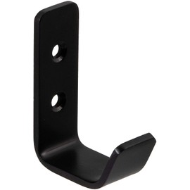 Sandra modern coat hook stainless steel coat hook, matt brushed stainless steel, 52 x 19 mm, rust-proof clothes hooks made of stainless steel V2A, incl. Mounting materials.