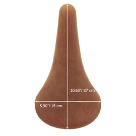 Gusti Sean Y. Genuine Leather Bicycle Saddle Leather Saddle Retro Design Soft Saddle City Bike Road Bike Trekking Bike Brown