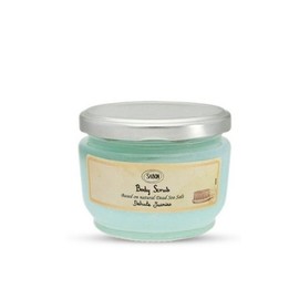 Sabon Jasmine Body Scrub 320g Scented, moisturized, troubled skin, dry skin, foot and elbow care for gift wrapping / 사봉 자스민 바디스크럽 320g 향이좋은 촉촉한 트러블 피부건조 선물포장용 발 팔꿈지관리