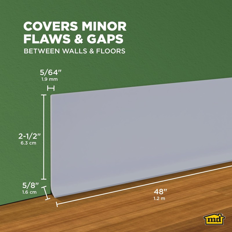 M-D Building Products 75671 2-1/2 in. x 48 in. Silver