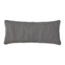 Bucky Linen Hot & Cold Eye Pillow, Natural Buckwheat Filling, One Size, Gray