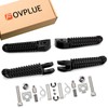 FOVPLUE Driver/Rider and Passenger Footrest for Yamaha YZF R6 2003-2020,R1
