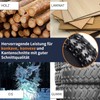 Pomsare 125mm Angle Grinder Discs for Wood Carving, 2PCS Flap