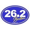 Charmed Running Boston Marathon 26.2 Distance in Script Removable Bumper
