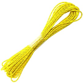 Bigman RP09 Parachute Cord, 0.16 in (4 mm x 3 m), Reflector, Yellow