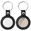 QWORK Coin Holder Keychain, 2 Pack Double-Sided Transparent Coin Display