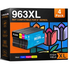 Kuva 963xl Multipack Compatible with HP 963 963XL Compatible with HP Officejet Pro 9010 9012 9013 9014 9015 9016 9018 9019 9020 9022 9023 9025 (Black Cyan Magenta Yellow)