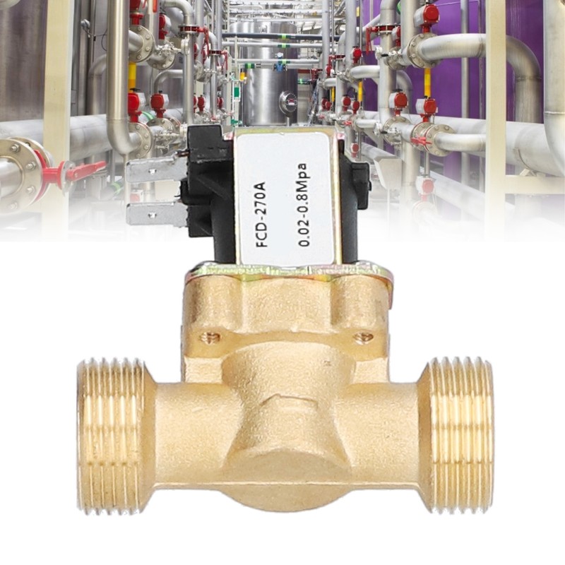 Electric Solenoid Magnetic Valve Energy Saving Stable Reliable Wearproof Accurate