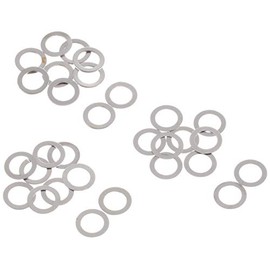 3 Racing 3RAC-SW04 Stainless Steel 0.1/0.2/0.3 Thick Shim Spacer 0.1/0.2/0.3 Thickness (10 Each Piece) (Three Racing)